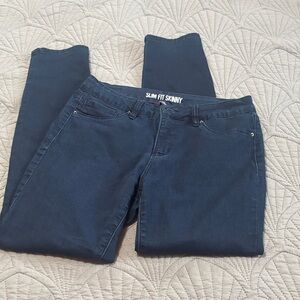 Royalty For Me Women's Skinny Jeans - Dark Blue